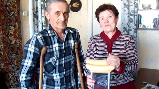 Помощь от депутата НС Доброс Игоря, инв. 1 гр. инвалидными костылями смотреть онлайн