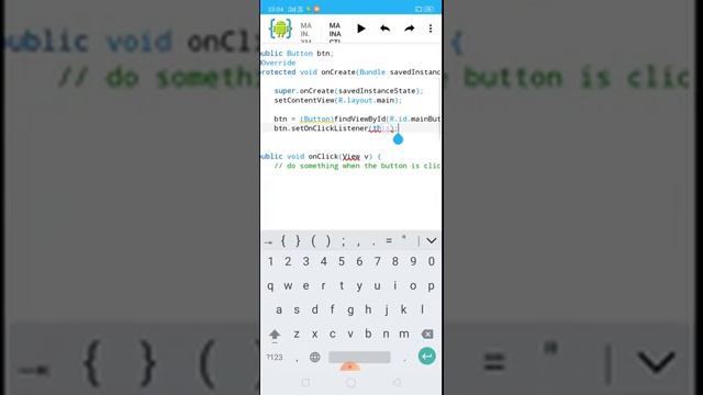 Aide Android Development Tutorial Series : Buttons with OnClickListener Event part-7 смотреть онлайн
