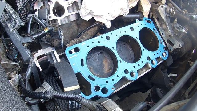 Honda Acura V6 Head Gasket Installation - J Series V6 - Accord Ridgeline Pilot Odyssey RL CL MDX Vu смотреть онлайн