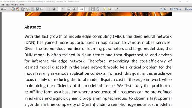 Cost Efficient Sharing Algorithms for DNN Model Serving in Mobile Edge Networks смотреть онлайн