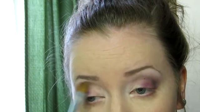 Осенний макияж в бордовых и оранжевых тонах | Purple,orange make up GRWM смотреть онлайн