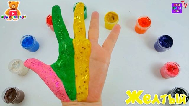 Папа пальчик. Мама пальчик. Семья пальчиков. Рисуем пальчики. Песенка про пальчики. Finger Family. смотреть онлайн