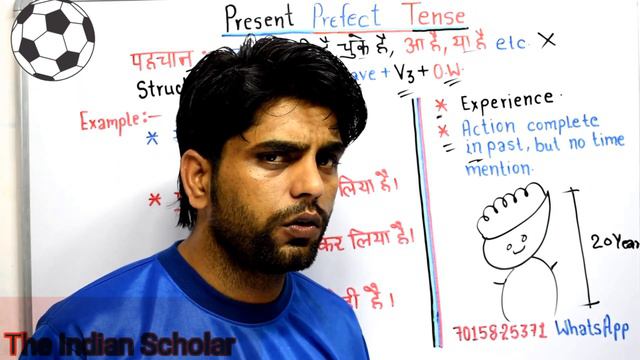Present Perfect Tense in Hindi,Part-1/ Present Perfect Tense example in Hindi. смотреть онлайн