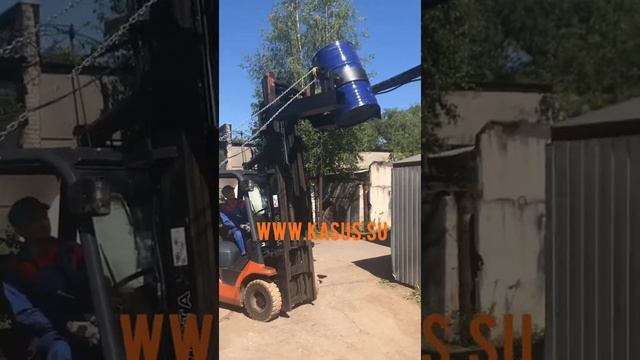 Бочкокантователь, захват для бочек ЗБП 500 с цепью смотреть онлайн