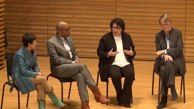 Social Justice and the Performing Arts: A Discussion with Justices Sonia Sotomayor and Susanne Baer смотреть онлайн