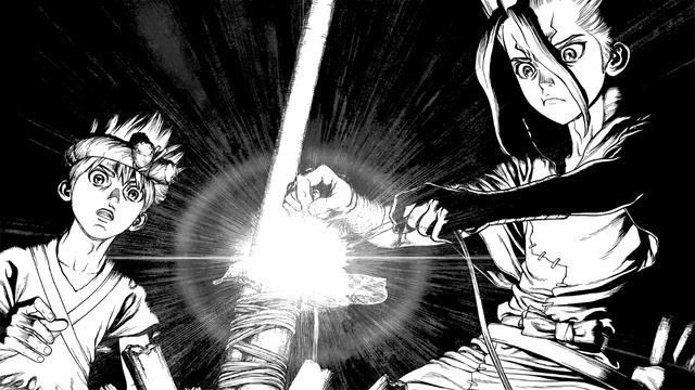 Манга - Обзор - DR.STONE | Доктор Стоун | 2017