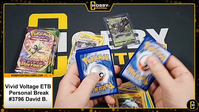 Pokemon VIVID VOLTAGE Trainer Box Opening - Personal Card Break - David B. смотреть онлайн