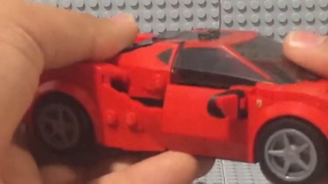 Lego Speed Champions 76895 Ferrari F8 Tributo - Review смотреть онлайн