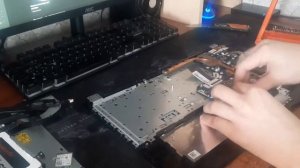 Как заменить впаянную Клавиатуру на Ноутбуке Lenovo Ideapad 320