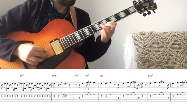 Oscar Peterson's solo on 'On Green Dolphin Street' - transcribed for guitar смотреть онлайн