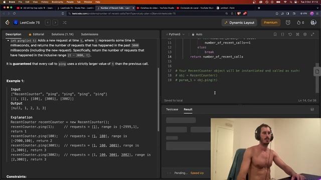 ?Solving All LeetCode Problems with PYTHON ? - 933 Number of Recent Calls смотреть онлайн