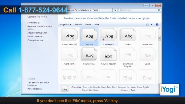 How to uninstall fonts in Windows® 7 смотреть онлайн
