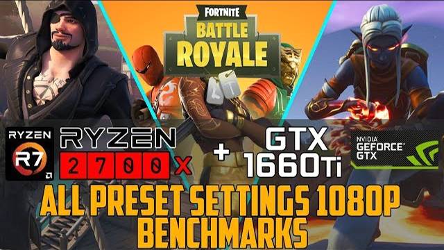 Fortnite On GTX 1660Ti 1080p Benchmarks!