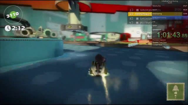 LittleBigPlanet Karting "Speedrun" (2:02:51) смотреть онлайн