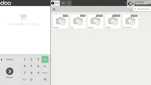 Credit sale through the point of sale in Odoo | Point of Sale смотреть онлайн