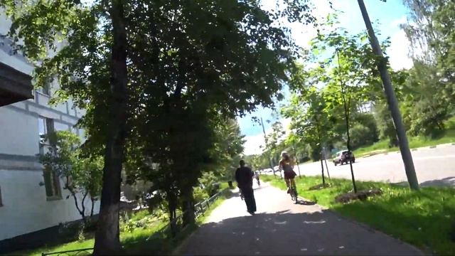 ЖК Сколковский, Лазутинка велопрогулка смотреть онлайн