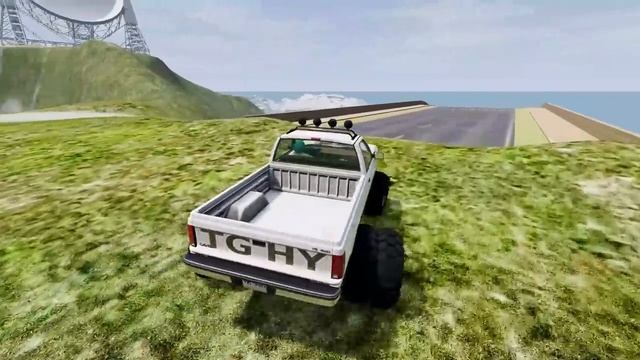 Epic High Speed Jumps BeamNG Random смотреть онлайн