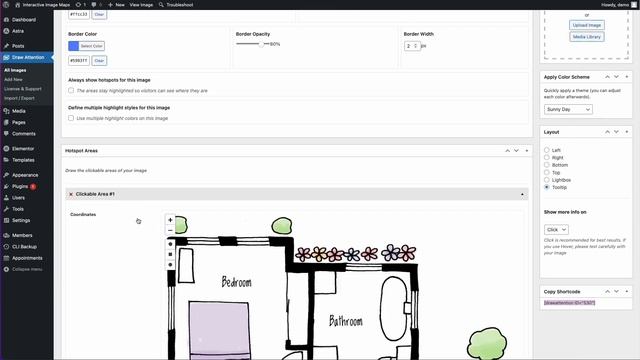 Create Interactive Floor Plans for WordPress | Draw Attention Interactive Image Map Plugin смотреть онлайн