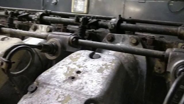 V16! РАБОТА ДИЗЕЛЯ ПОСЛЕ РЕГУЛИРОВКИ. ТЭП70 0237