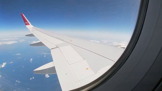 Airbus A320NEO Sky Express(SX-NIG)/Салоники(SKG)-Афины(ATH)/Сильный боковой ветер на посадке смотреть онлайн