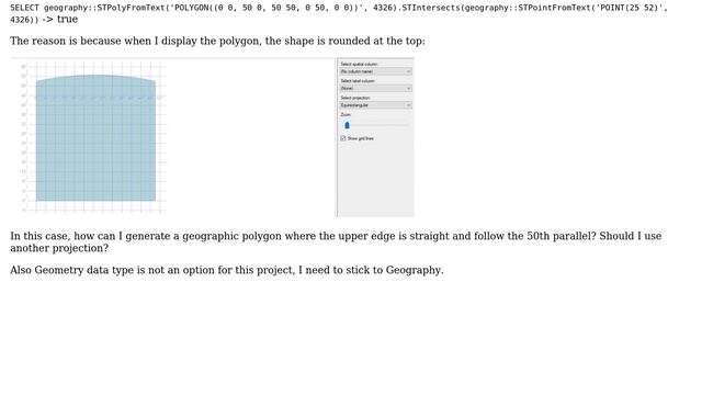 GIS: Make geographic squares that follow parallels in SQL Server смотреть онлайн