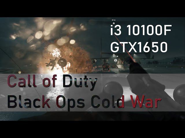 i3 10100F GTX1650 Call of Duty Black Ops Cold War летает на средних смотреть онлайн