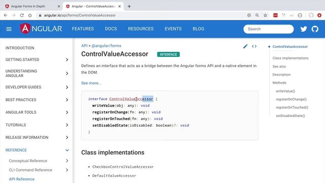 ? Understanding the Angular Forms ControlValueAccessor Interface смотреть онлайн