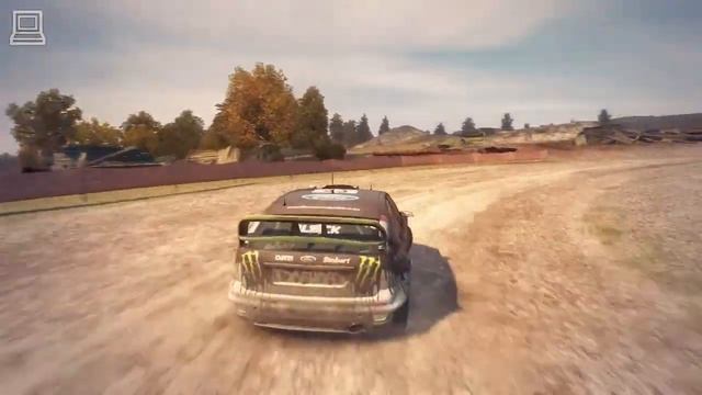 Dirt 3 Gameplay GeForce 8600M GT (high details) смотреть онлайн