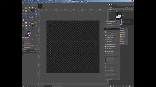 How To Use Image Inside Text In GIMP (GIMP.2.10.24)
