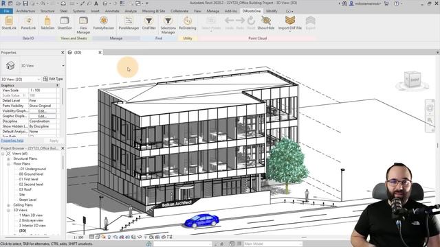 FREE Revit Plug-in: DiRootsOne for Revit Tutorial смотреть онлайн
