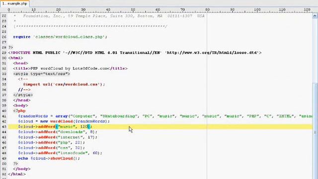 Creating a Web 2.0 PHP Tag Cloud смотреть онлайн