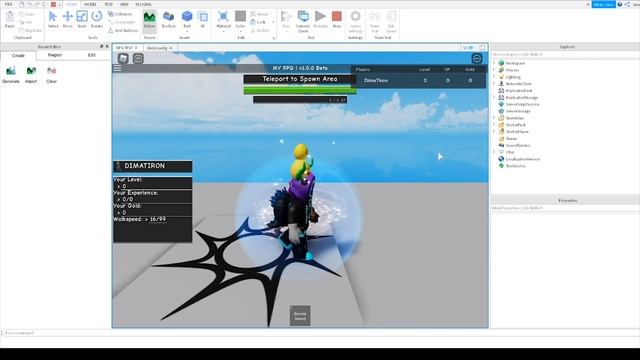 КАК СДЕЛАТЬ RPG В РОБЛОКС БЕЗ НАВЫКОВ ПРОГРАММИРОВАНИЯ! 1 часть. Самое главное смотреть онлайн