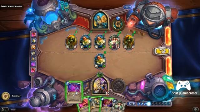Hearthstone Mirror Boomsday Puzzle - Zerek, Master Cloner Puzzle #2 Shrinking Solutions смотреть онлайн