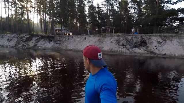 ФРОЛИЩИ - ГОРОХОВЕЦ. Сплав на SUP BOARD из р.Лух в р. Клязьма.Часть. 2.