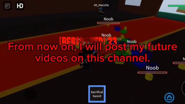 Easiest way to get 1k sacrifical and the truth about Swordsman - Roblox Killstreak Sword Fighting смотреть онлайн