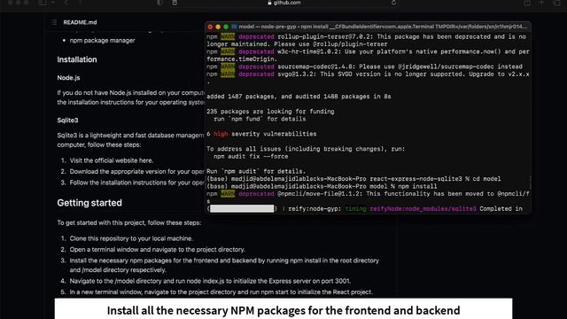 Initializing a Full-Stack Web App with React, Express, Node.js, and SQLite3 смотреть онлайн