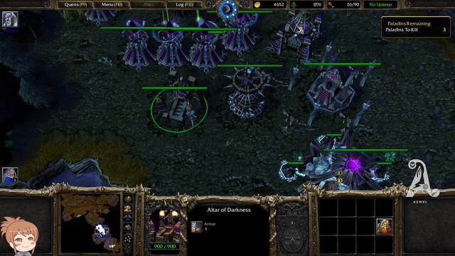 Warcraft III ► 16 ► Path of the Damned 2 ► Digging up the Dead ► Hard смотреть онлайн
