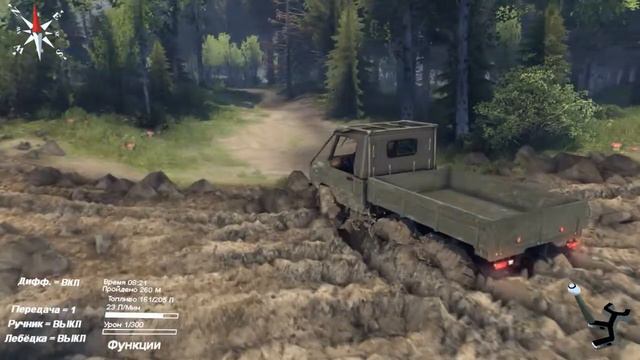 Обзор Mода для игры SpinTires №3 смотреть онлайн