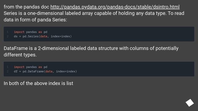 What is the difference between a pandas Series and a single-column DataFrame? смотреть онлайн