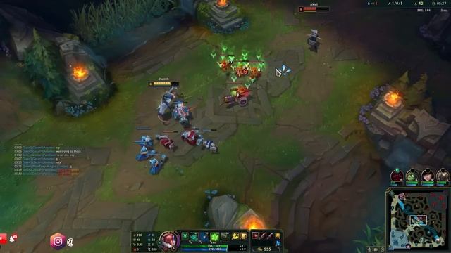 Twitch but I have 600 AD and my ult is UNLIMITED (Press R And Watch Them MELT) смотреть онлайн