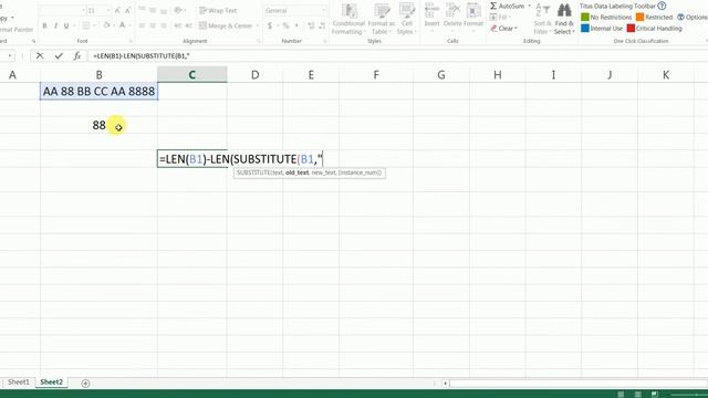 How to Count text that occurs multiple times in excel cell смотреть онлайн