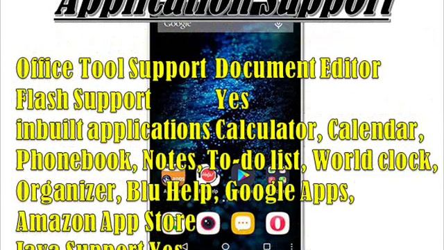 BLU Energy X Plus Specs смотреть онлайн