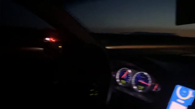 S60 T5 480hp Vs S60R Awd 500hp.1/2mile Race With Rolling Start At Hultsfred Airport, Sweden