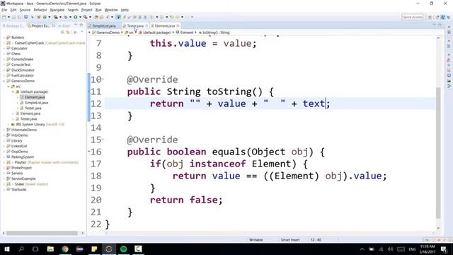 Java Generics смотреть онлайн