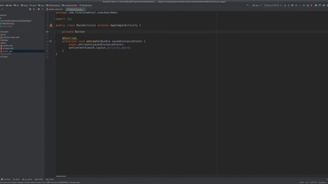 Snackbar | MDC - 2021 | Android Tutorials смотреть онлайн
