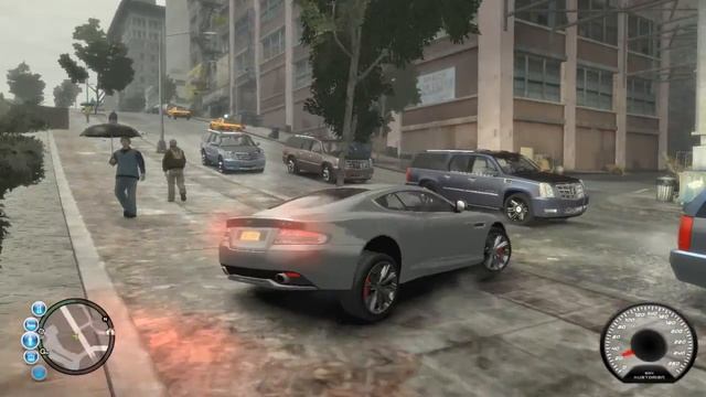 GTA4 on intel core i5 4200u High Settings смотреть онлайн
