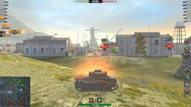 WOT Blitz Pz IV Gargoyle Uprising || DoubleShot Inferno Derp смотреть онлайн