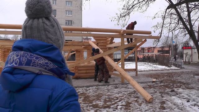 Строительство павильона для свободной торговли! Волгореченск смотреть онлайн