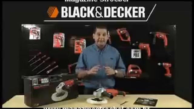 Politriz Black&Decker 7" WP1500K - 1300Watts смотреть онлайн