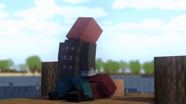 Axolotl & Villager - FULL Animation | Minecraft Animation смотреть онлайн